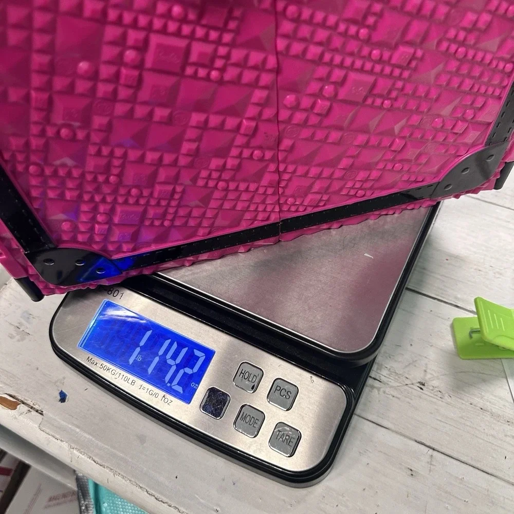 Mattel Barbie Pink Wardrobe Closet‎ Storage Carrying Case 2011 With Extras